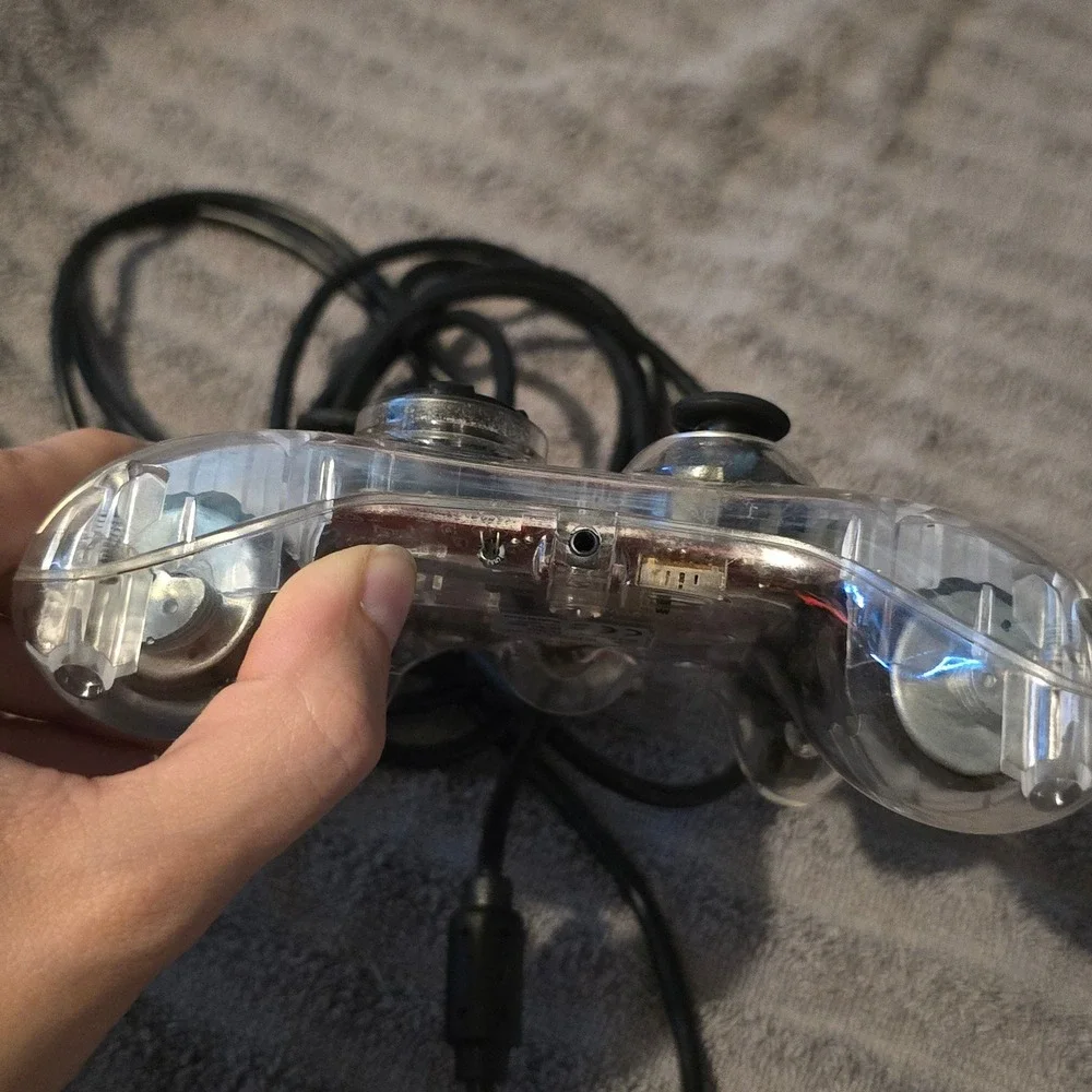 PDP Afterglow AX.1 Xbox 360 Controller Wired Clear Transparent PL-3602 PCB PC